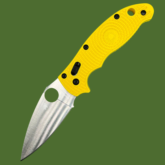 Spyderco Manix 2 Magnacut Lightweight Salt Series (Yellow Polymer)