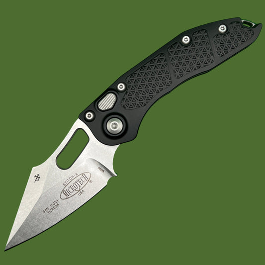 Microtech Stitch Auto S/E Stonewash Standard 169-10