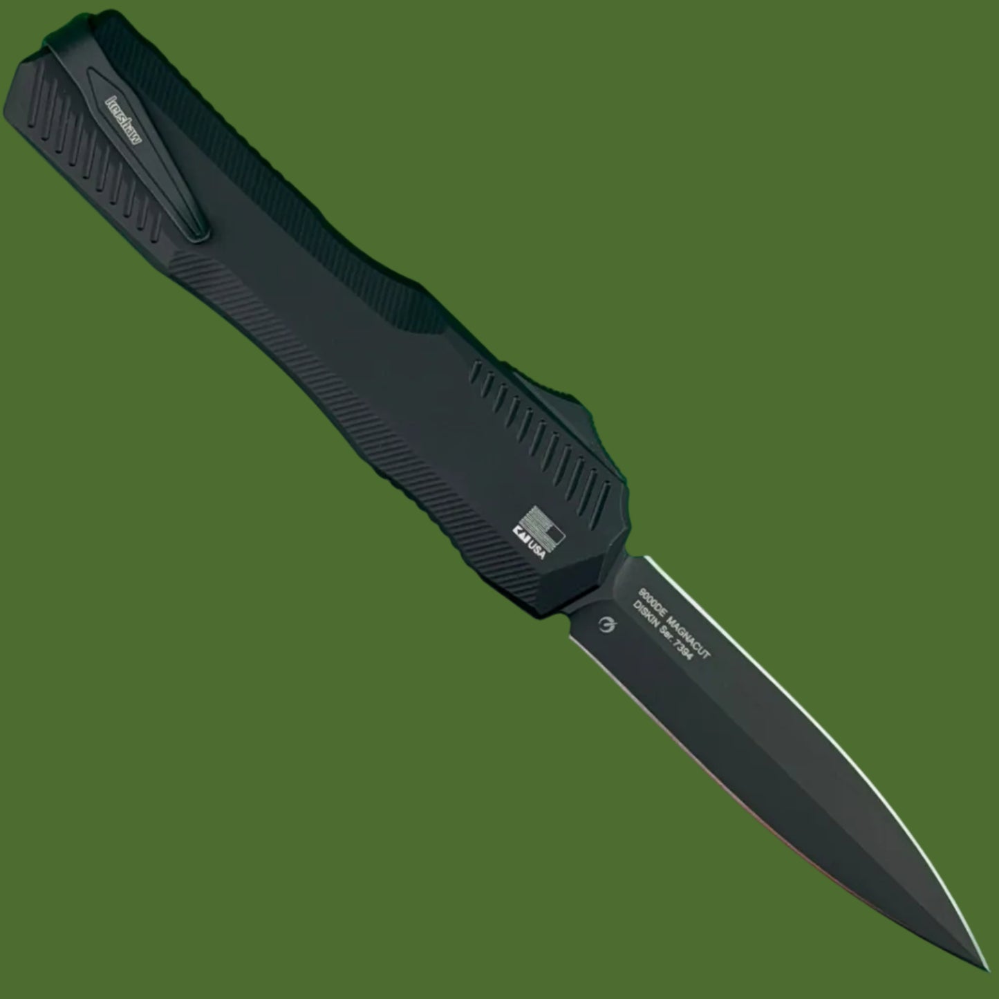 Kershaw Livewire D/E OTF Black 9000DE