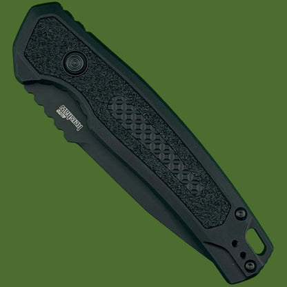 Kershaw Launch 16 Auto Black Tanto Partially Serrated 7105