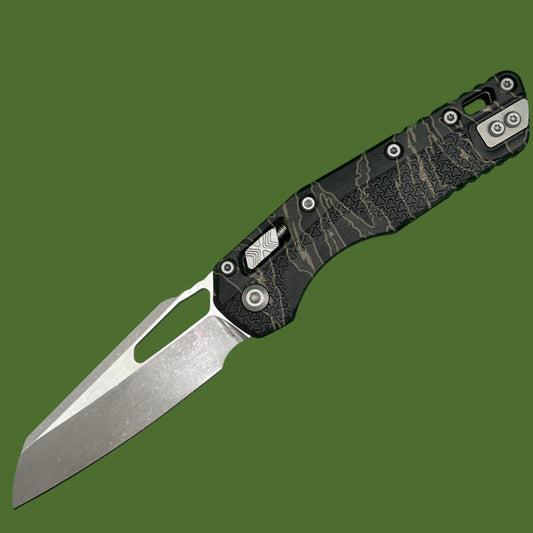 Microtech MSI S/E Tri-Grip Polymer Tiger Stripe Camo Apocalyptic Standard 210T-10APPMTSC