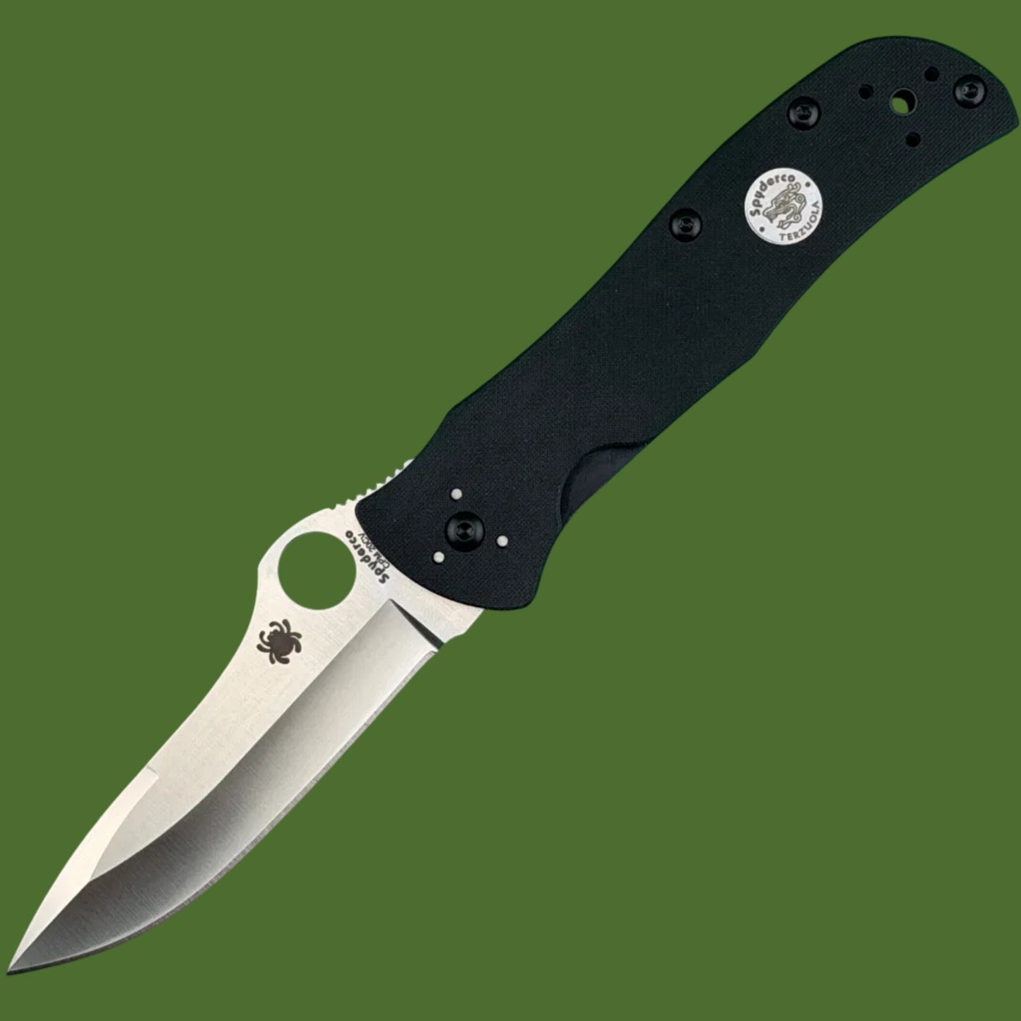 Spyderco Starmate Terzoula Linerlock Black G-10