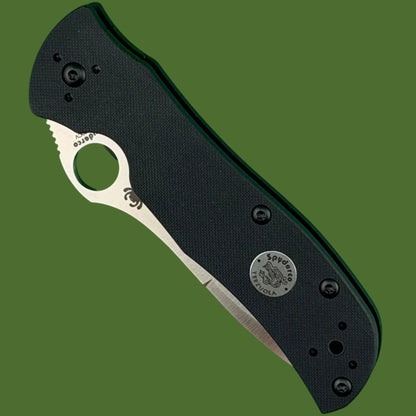 Spyderco Starmate Terzoula Linerlock Black G-10
