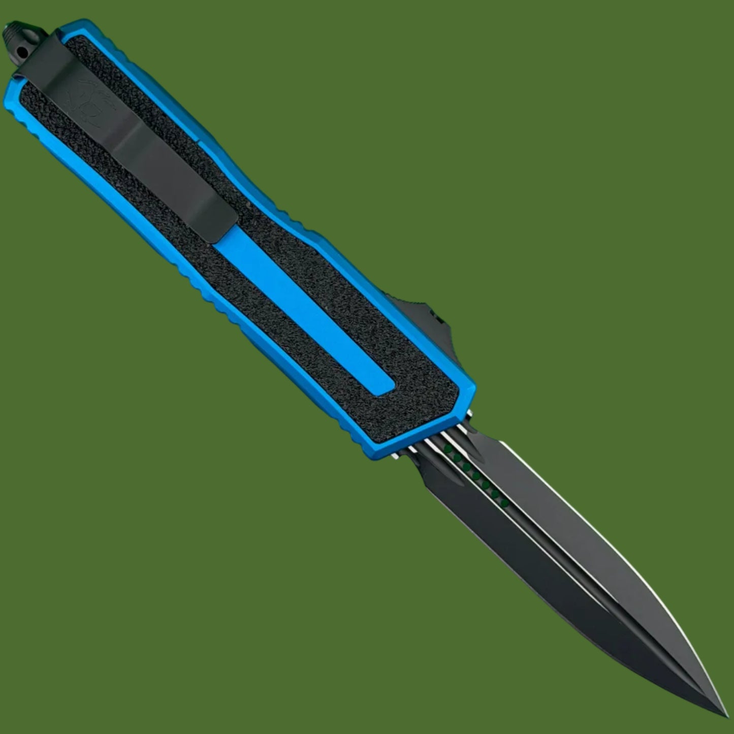 Microtech Scarab II D/E Gen III Blue Standard 1280-1BL