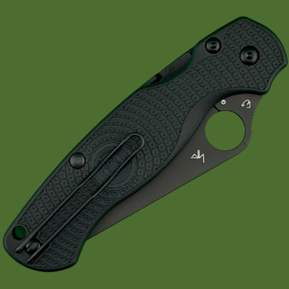 Spyderco Paramilitary 2 Lightweight Black FRN Black Blade C81PBBK2