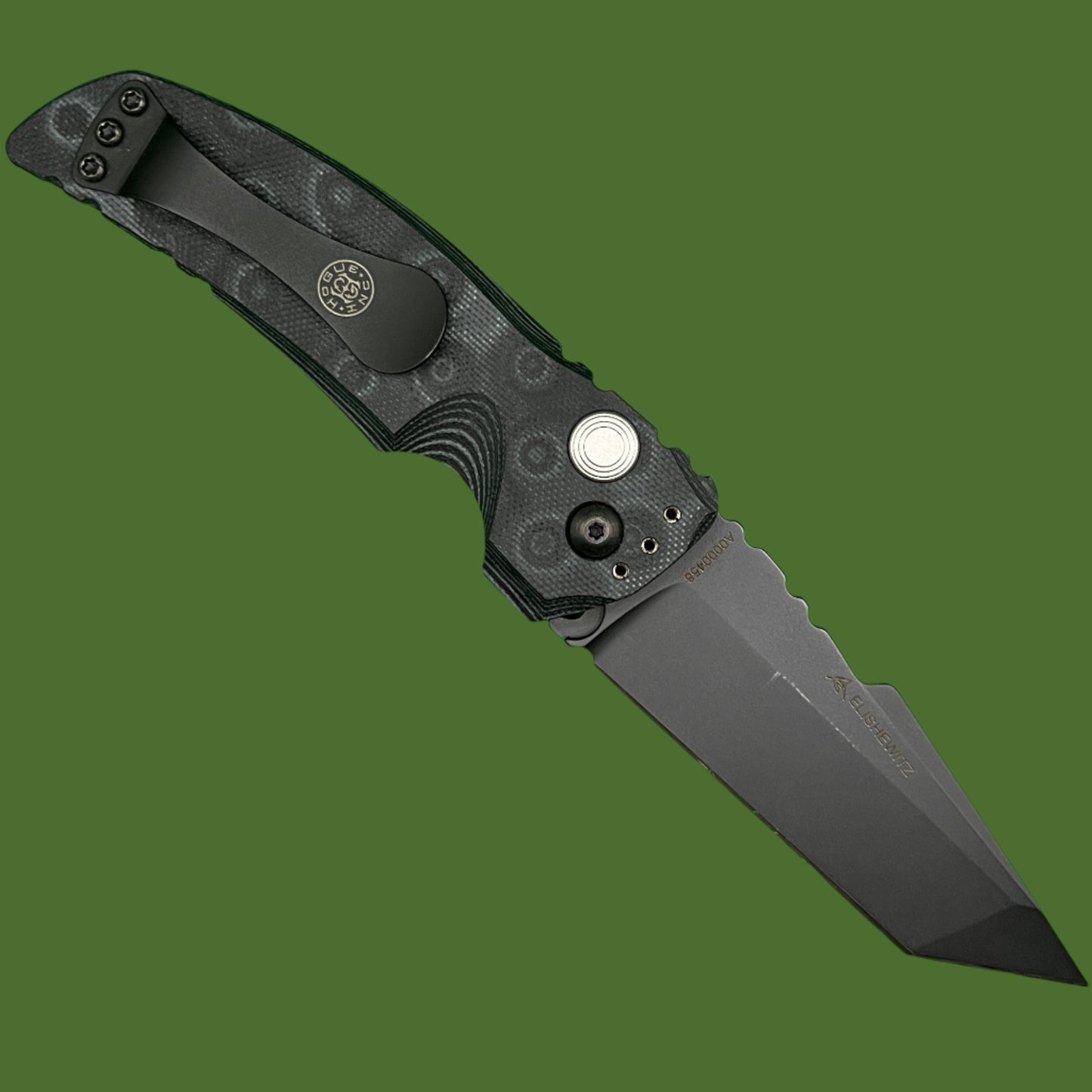 *Pre-Owned* Hogue EX-A01 Auto Tanto Black G-10