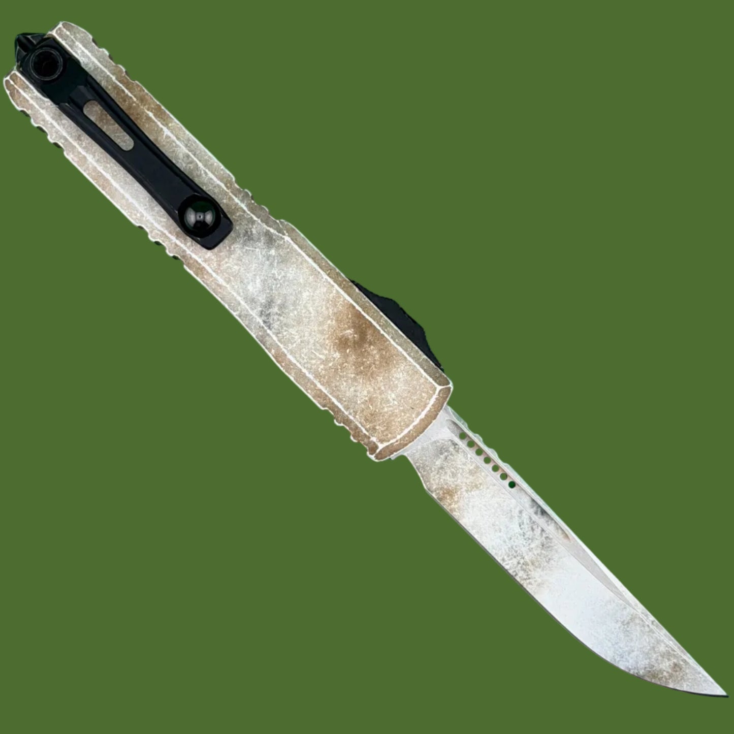 Microtech Ultratech S/E Gen IV Sandtrooper Deep Engraved Standard 11214-1SAD