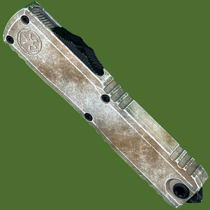 Microtech Ultratech S/E Gen IV Sandtrooper Deep Engraved Standard 11214-1SAD