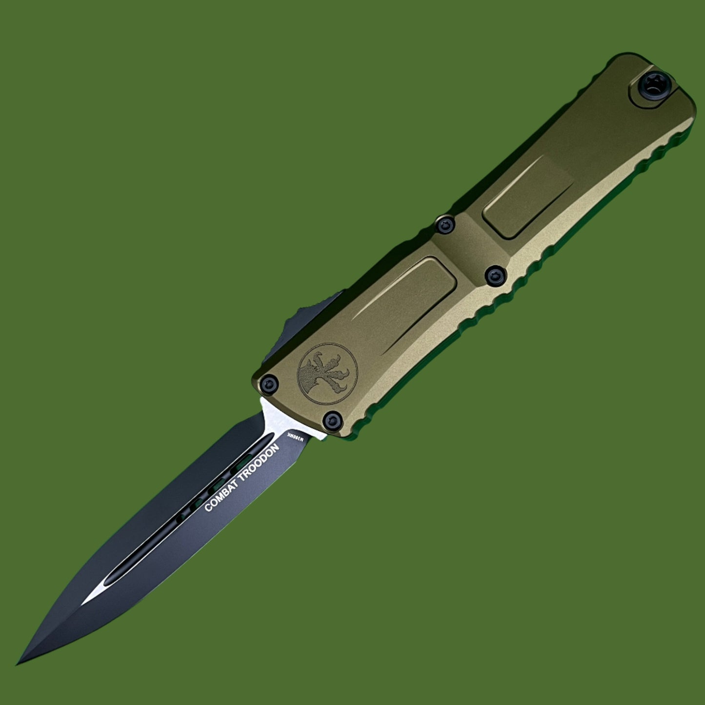 Microtech Combat Troodon D/E Gen III OD Green Standard 1142-1OD