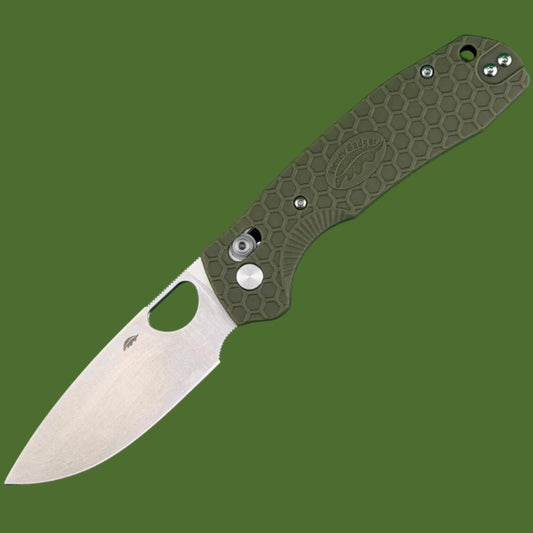 Honey Badger Crossbolt Drop Point (Green FRN)