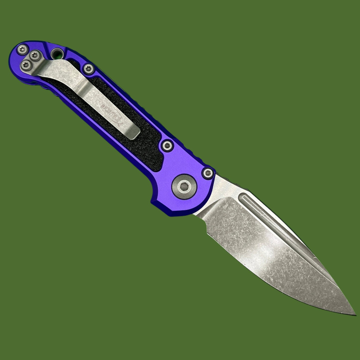 Microtech LUDT S/E Gen III Purple Apocalyptic Standard 1135-10APPU