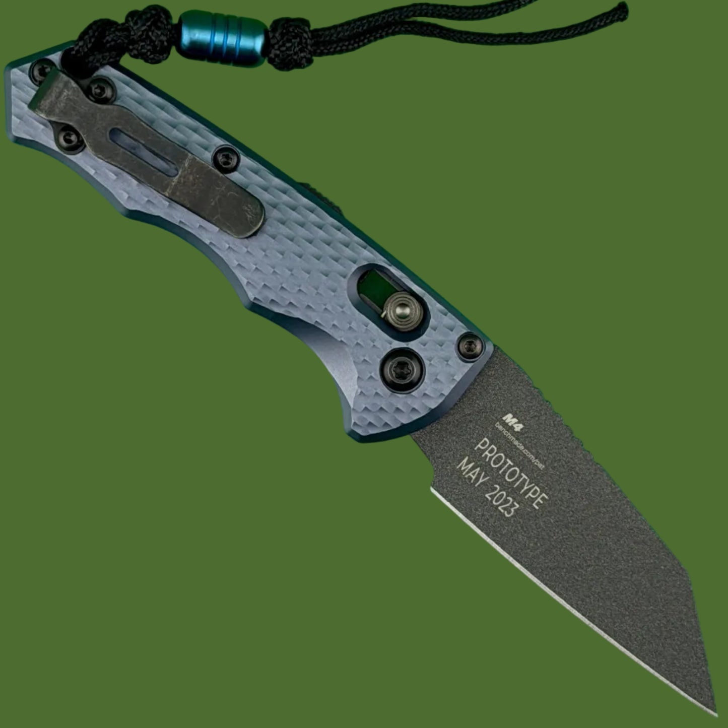 Benchmade PROTOTYPE Auto Immunity Crater Blue 2900BK