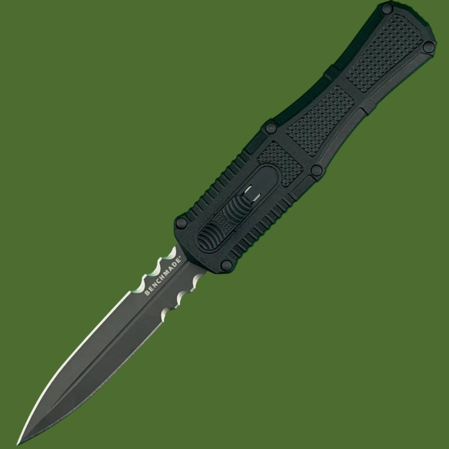 Benchmade PROTOTYPE Claymore OTF Partial Serrations 3370SGY