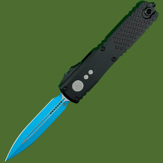 Microtech Ultratech D/E Gen IV Jedi Knight Blue Standard 11224-1JK