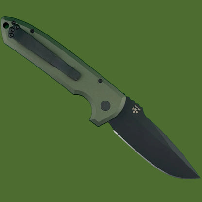 Protech Rockeye Auto Green/Black Magnacut LG3103-GREEN