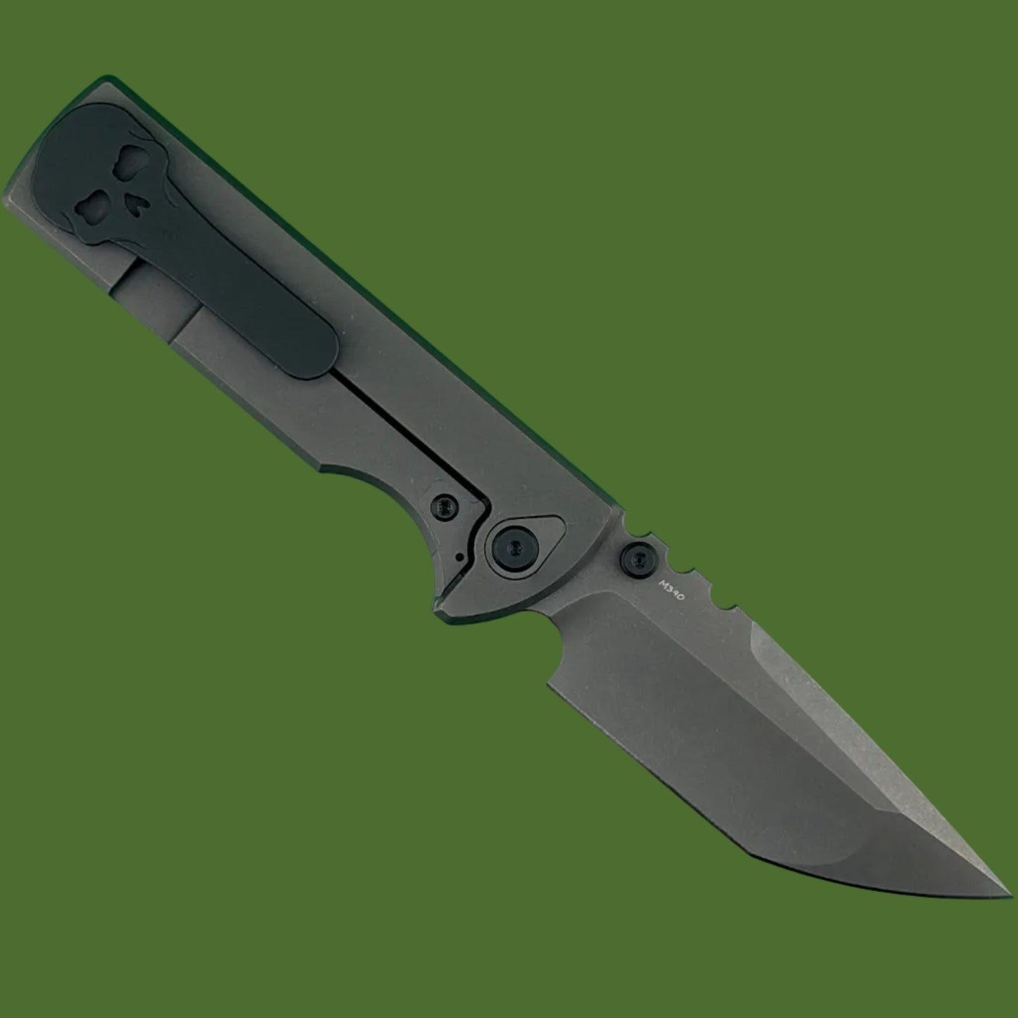 Chaves NTAK 229 Integral Titanium Tanto (Stonewash Grey PVD)