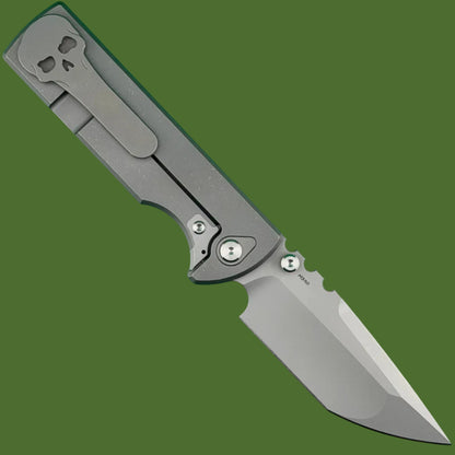 Chaves NTAK 229 Integral Titanium Tanto (Stonewash Handle and Blade)