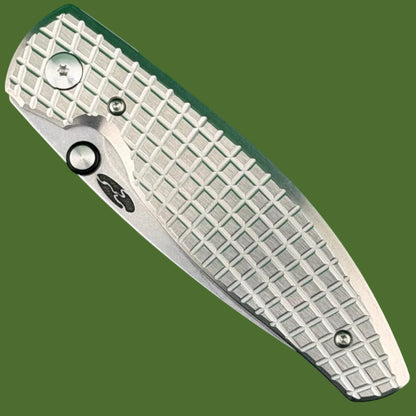TRM Atom Linerlock Flat Frag Titanium