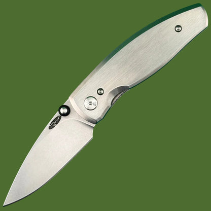 TRM Neutron 2 Linerlock Flat Satin Titanium