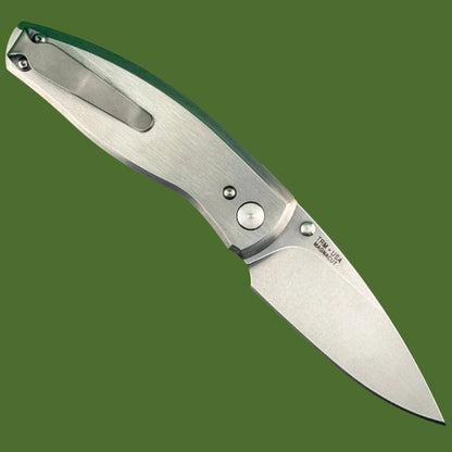 TRM Neutron 2 Linerlock Flat Satin Titanium