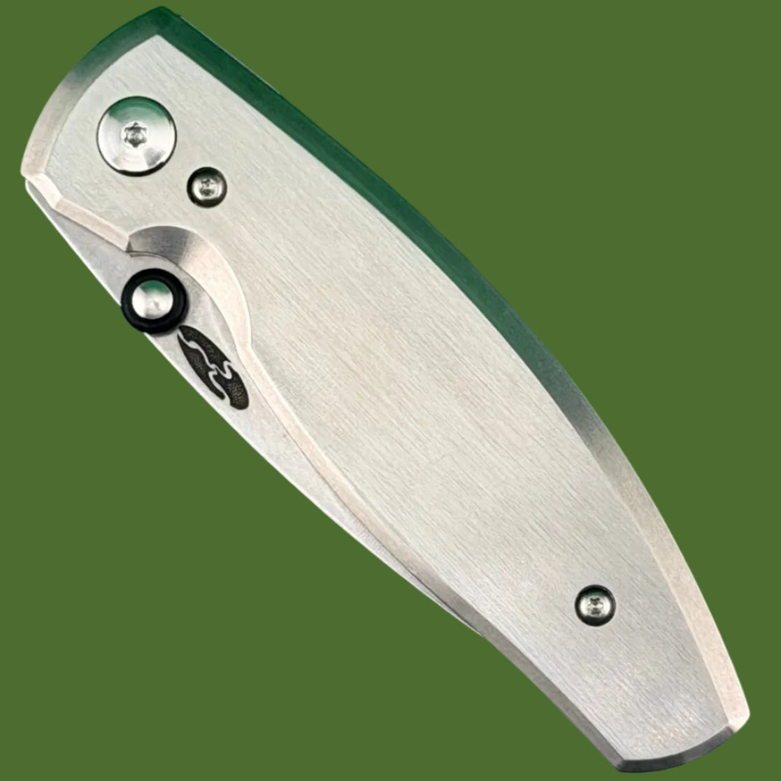 TRM Neutron 2 Linerlock Flat Satin Titanium