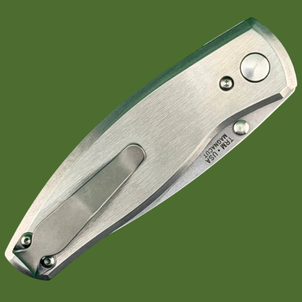 TRM Neutron 2 Linerlock Flat Satin Titanium