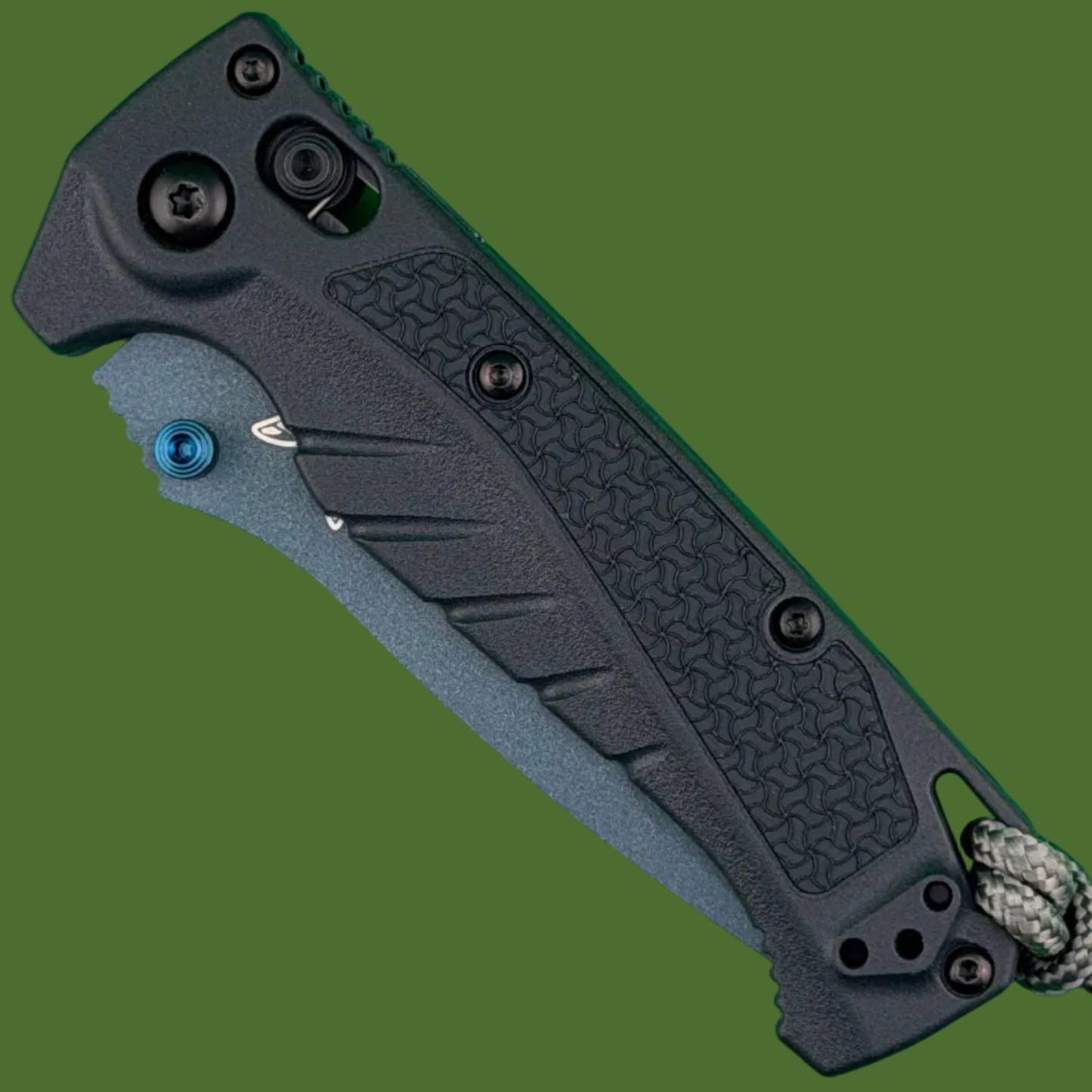 Benchmade PROTOTYPE Mini Adira Tempest Grey Partial Serrations 18065SBT-01