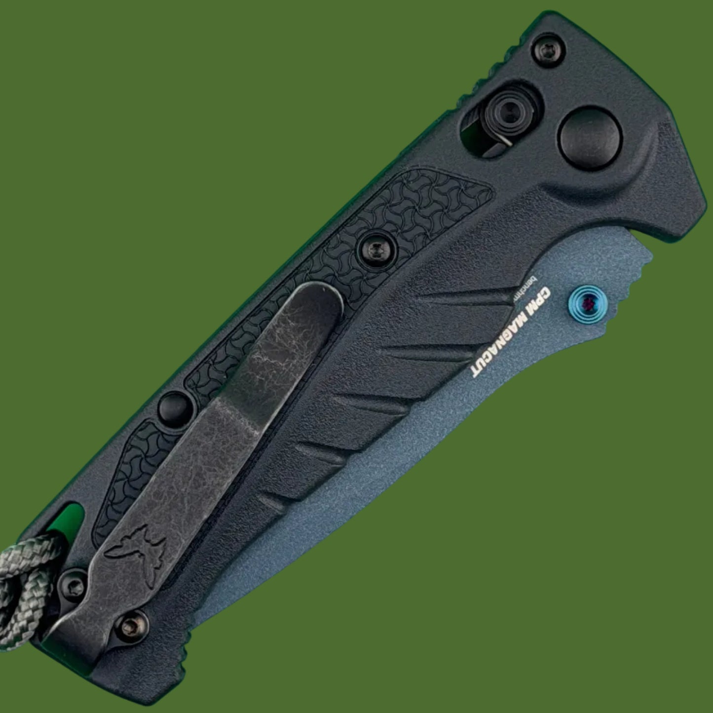 Benchmade PROTOTYPE Mini Adira Tempest Grey Partial Serrations 18065SBT-01