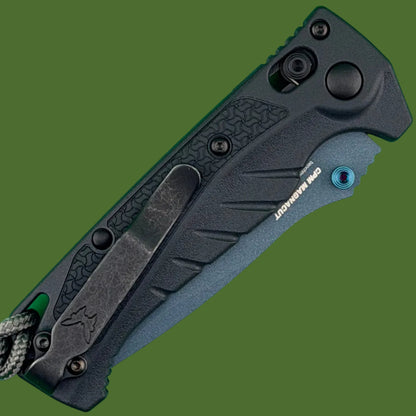 Benchmade PROTOTYPE Mini Adira Tempest Grey Partial Serrations 18065SBT-01