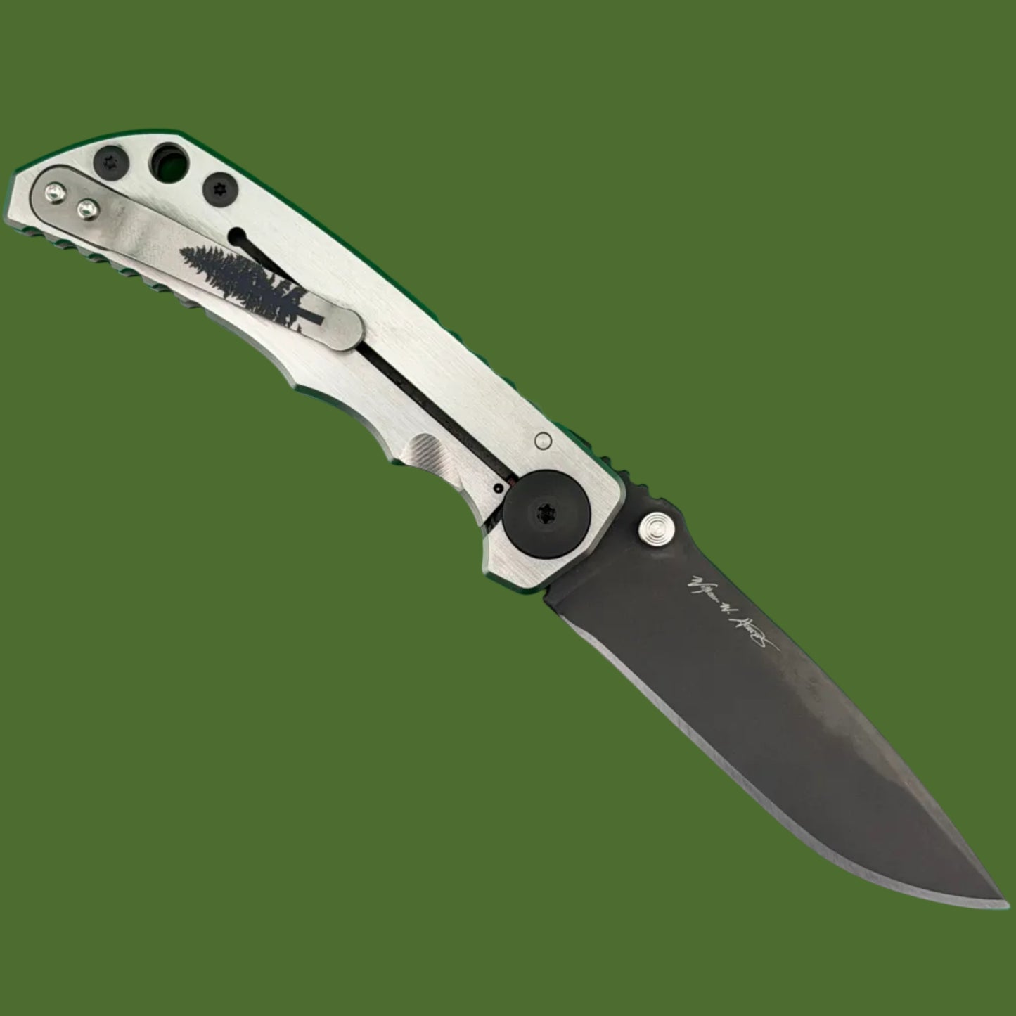 *Pre-Owned* Spartan Harsey Folder SHF Fir Tree Edition