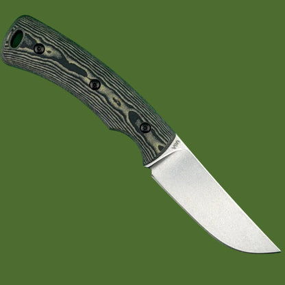 TRM Tagalong Fixed Blade Black & Maple Richlite