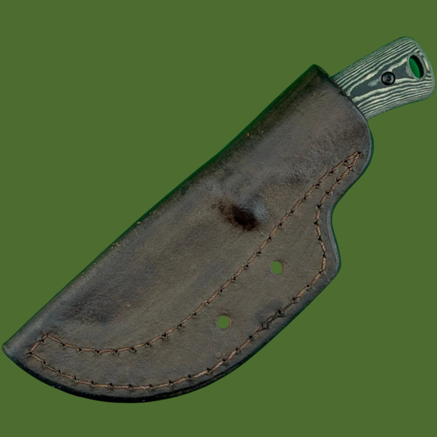 TRM Tagalong Fixed Blade Black & Maple Richlite