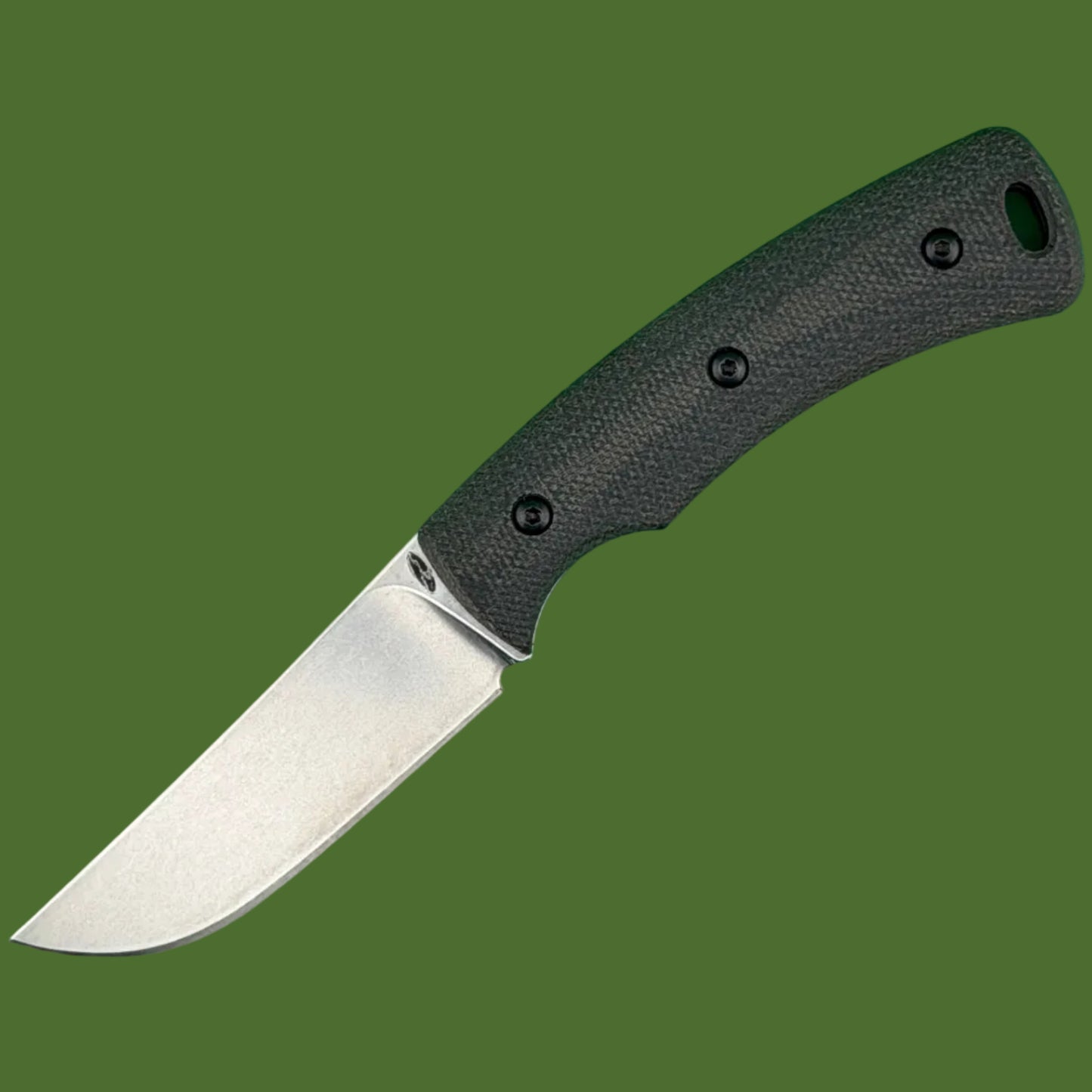 TRM Tagalong Fixed Blade Black Sand Micarta