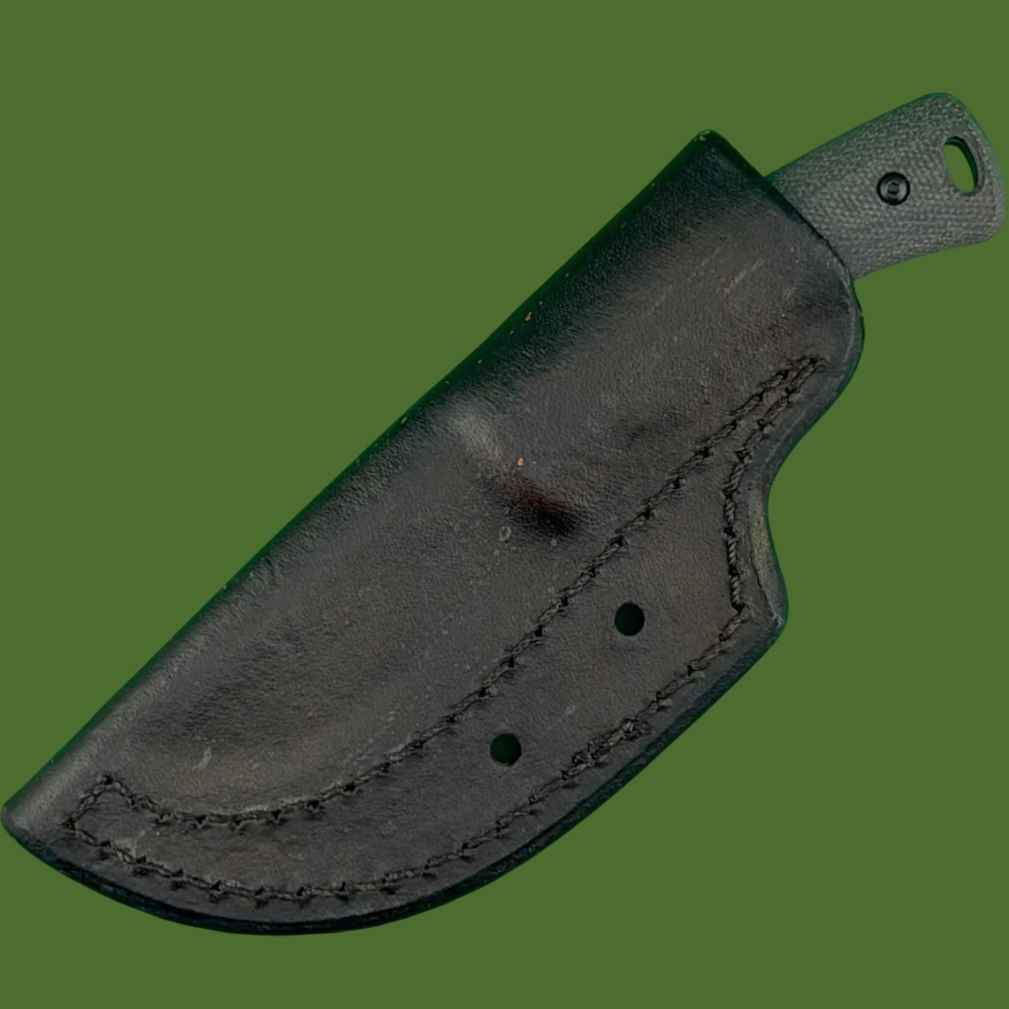 TRM Tagalong Fixed Blade Black Sand Micarta