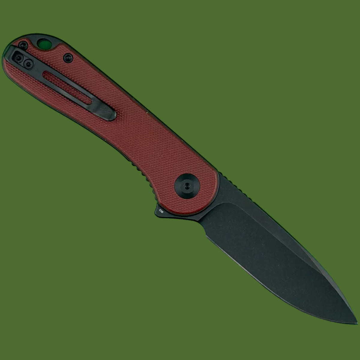Civivi Elementum Liner Lock (Burgundy G-10, Black)