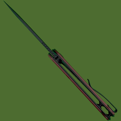 Civivi Elementum Liner Lock (Burgundy G-10, Black)