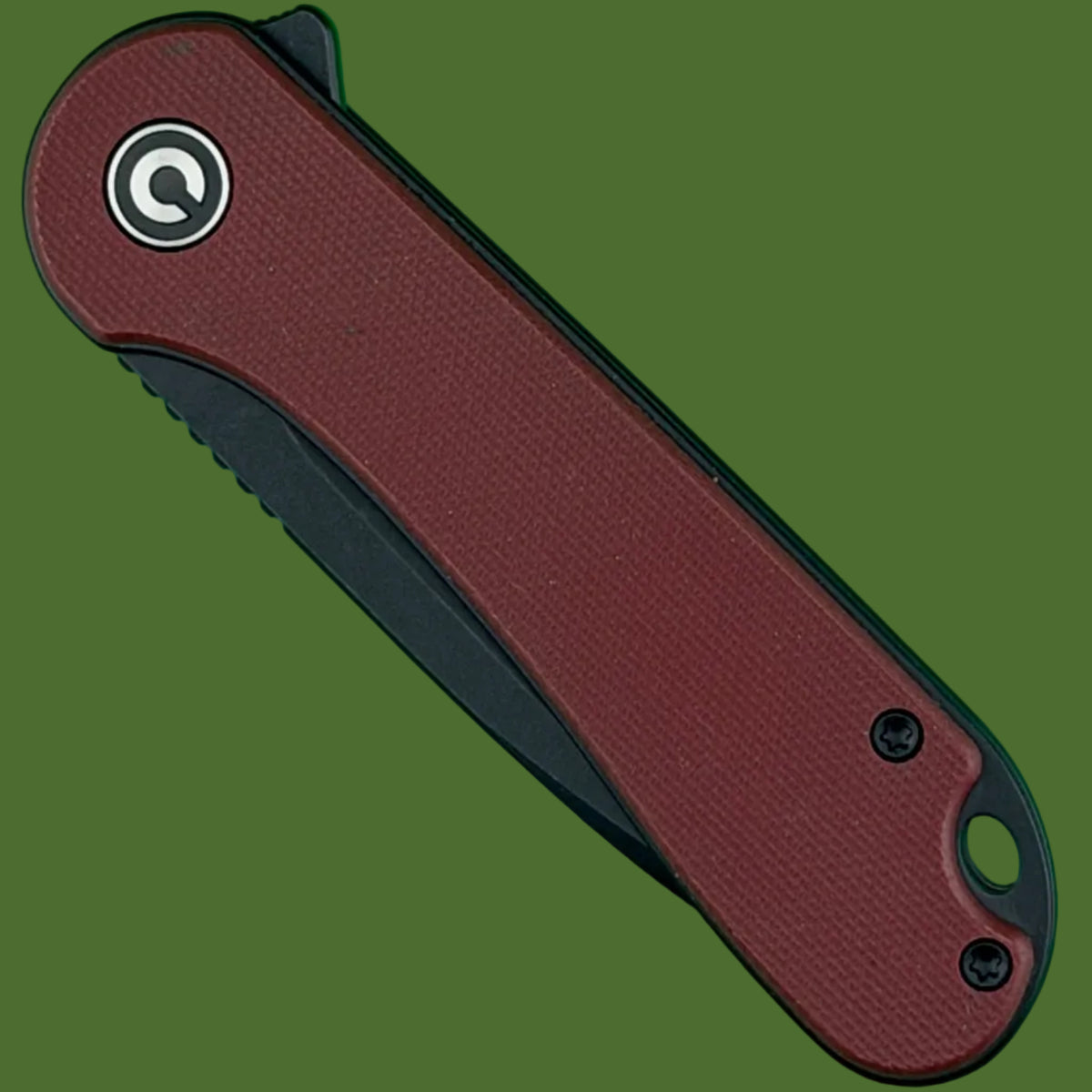 Civivi Elementum Liner Lock (Burgundy G-10, Black)