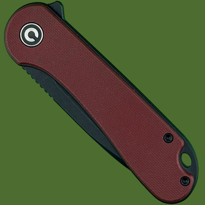 Civivi Elementum Liner Lock (Burgundy G-10, Black)
