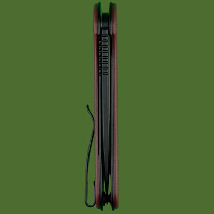 Civivi Elementum Liner Lock (Burgundy G-10, Black)