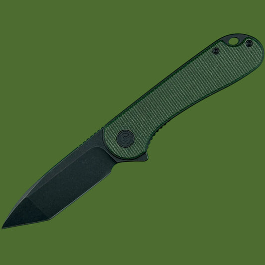 Civivi Elementum Tanto Liner Lock (Green Micarta, Black)