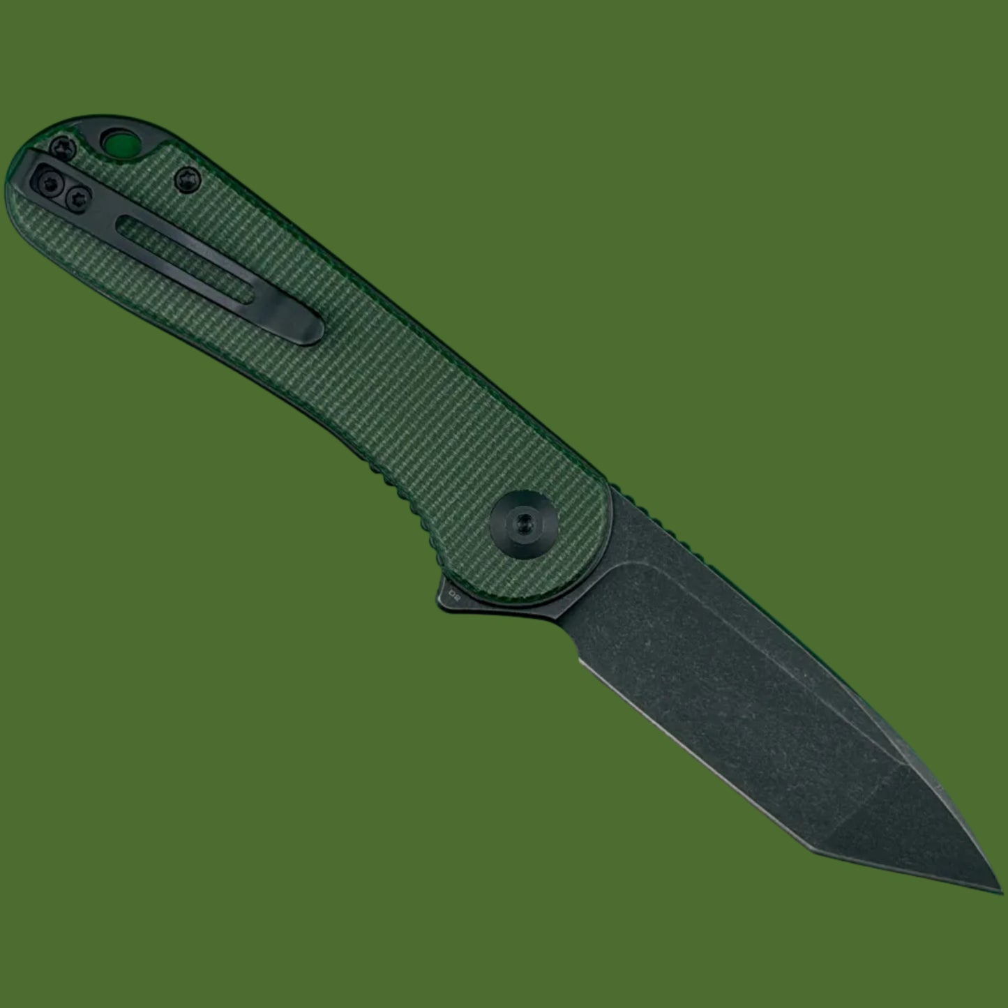 Civivi Elementum Tanto Liner Lock (Green Micarta, Black)