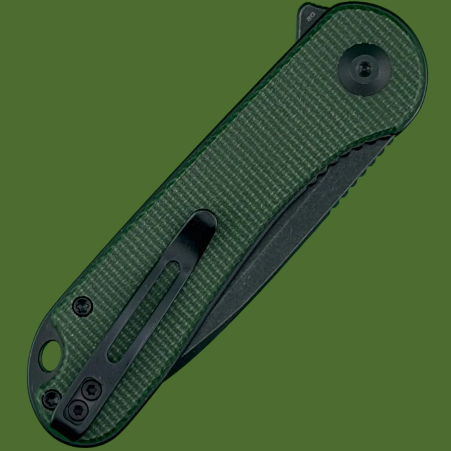 Civivi Elementum Tanto Liner Lock (Green Micarta, Black)