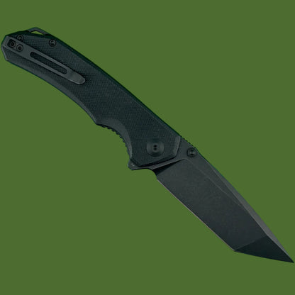 Civivi Brazen Tanto Liner Lock (Black G-10, Black)