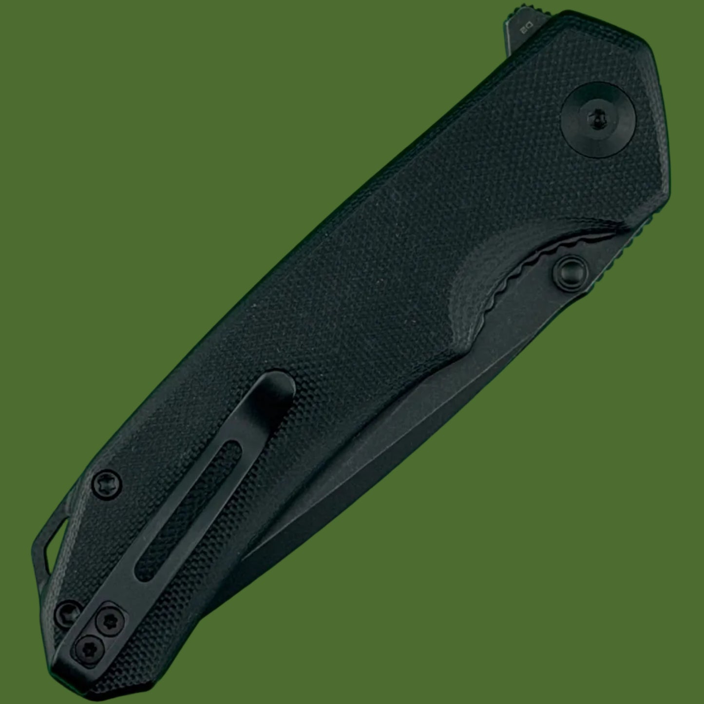 Civivi Brazen Tanto Liner Lock (Black G-10, Black)