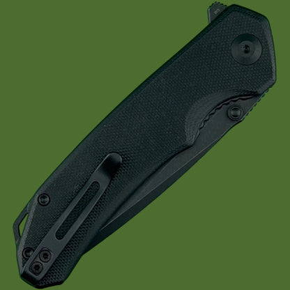 Civivi Brazen Tanto Liner Lock (Black G-10, Black)
