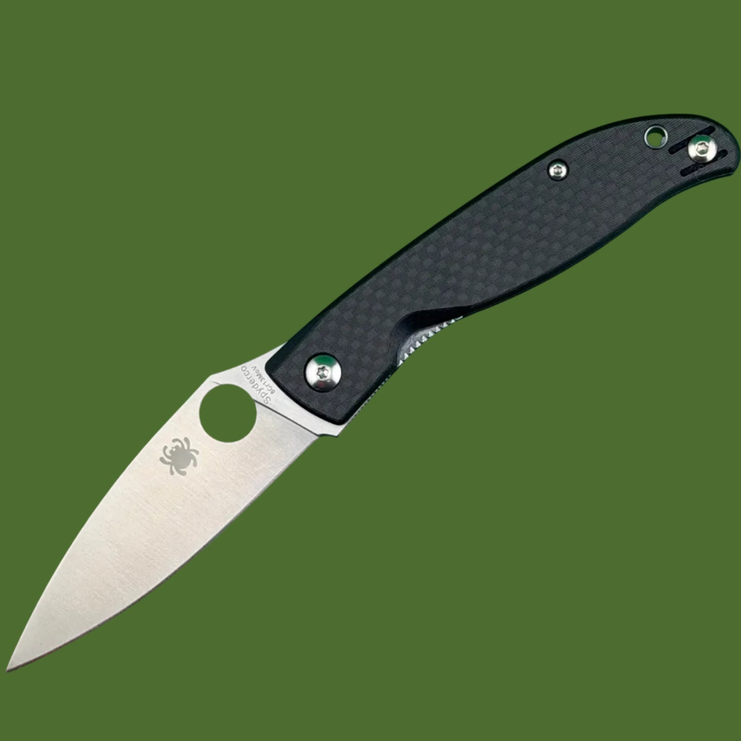 Spyderco Mantra 4 Liner Lock Carbon Fiber Flipper