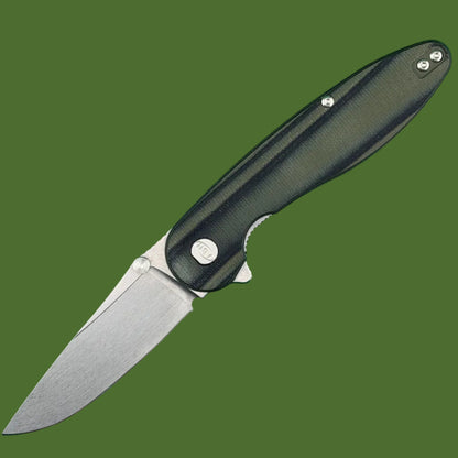 American Blade Works Model 1 Flipper+Thumb Stud (OD Green/Black G-10)