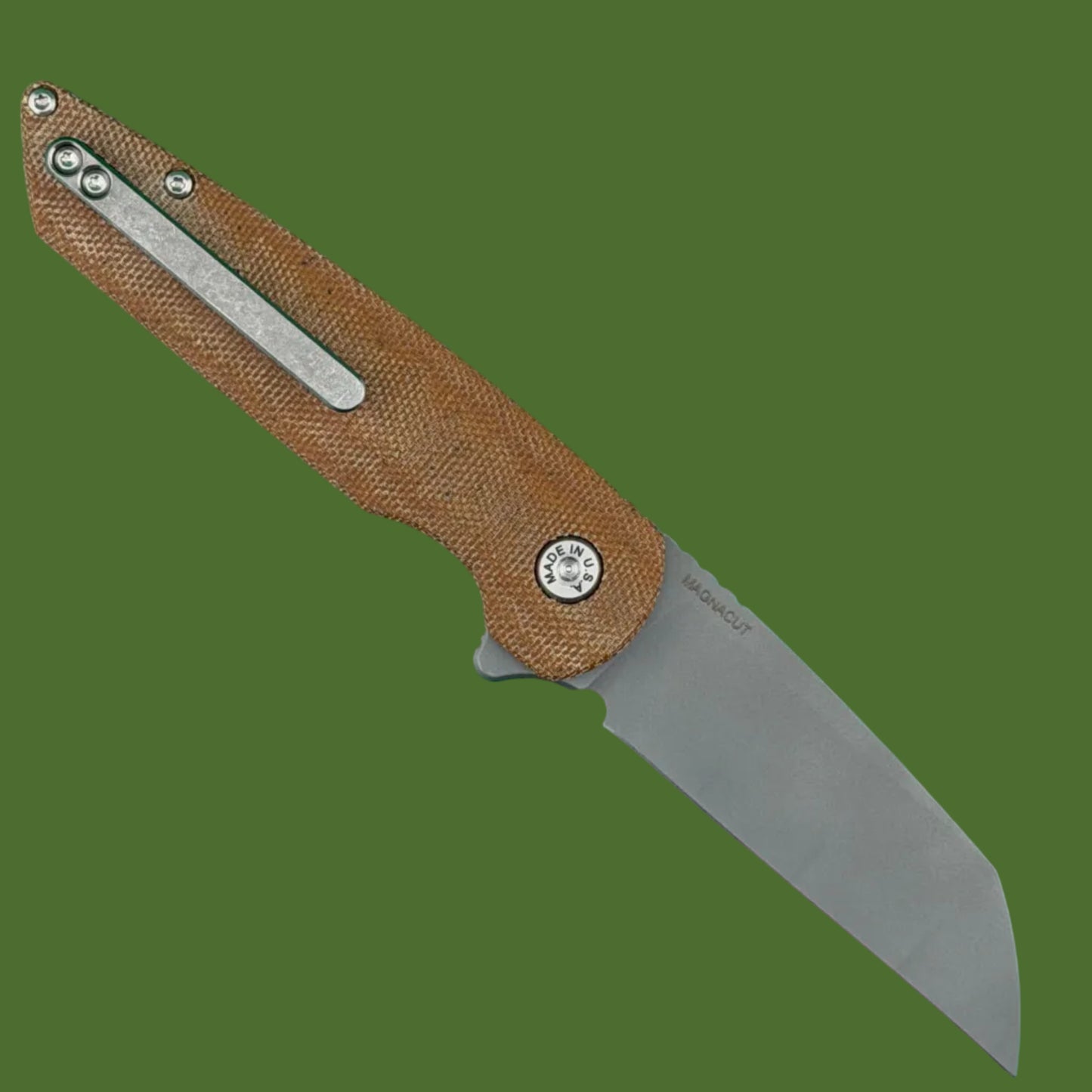 American Blade Works Model 2 (Natural Micarta)