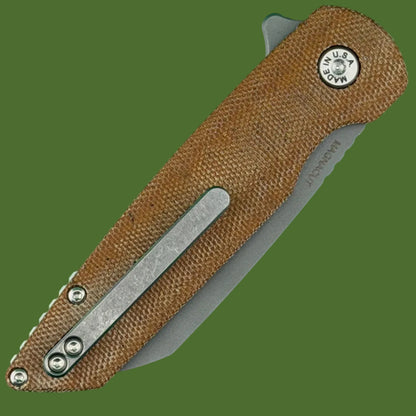 American Blade Works Model 2 (Natural Micarta)