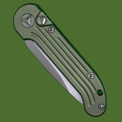 *Pre-Owned* Microtech LUDT Green Standard Auto 135-1GR
